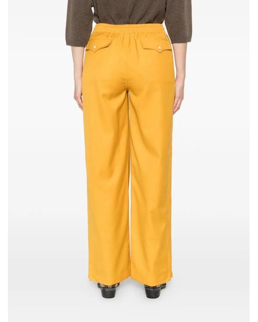 6397 Gestreepte Broek in het Yellow