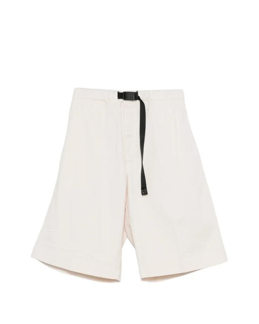 White Sand White Short En Coton for men