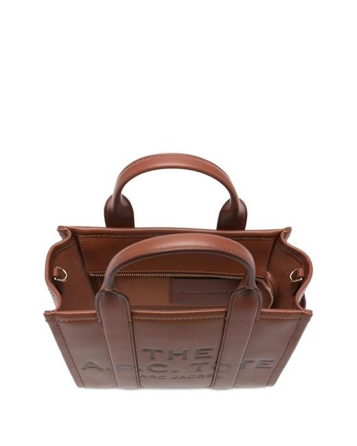 Marc Jacobs ロゴ ハンドバッグ Brown