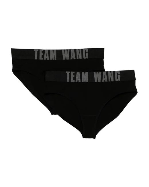 TEAM WANG design Black The Original 1 Brief (Set Of Two)