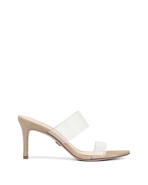 Veronica Beard White Asha Sandals