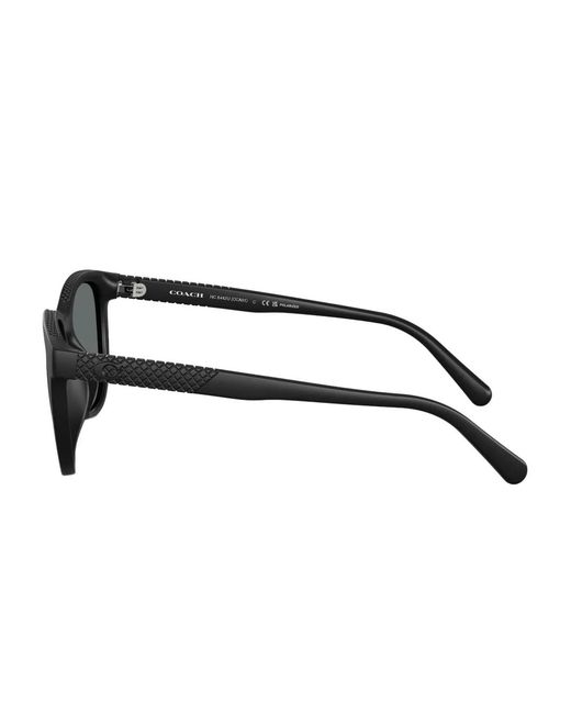 COACH Gray C-Textured Sunglasses for men