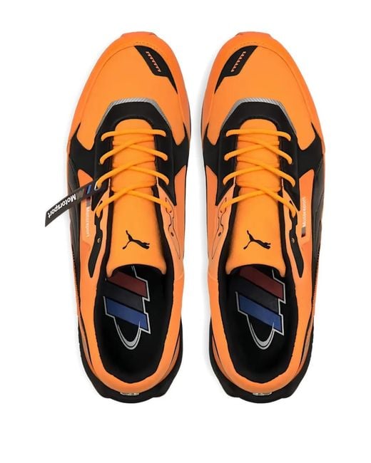 PUMA Orange X Bmw M Motorsport Low Racer Low-Top Sneakers for men