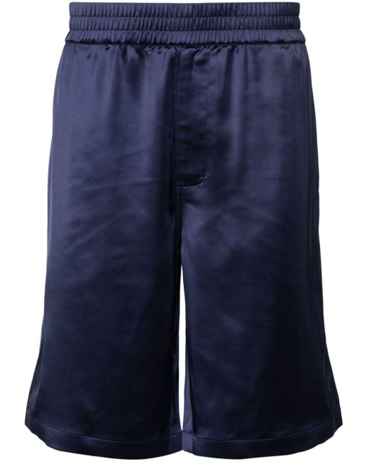 Axel Arigato Blue Coast Satin Deck Shorts for men