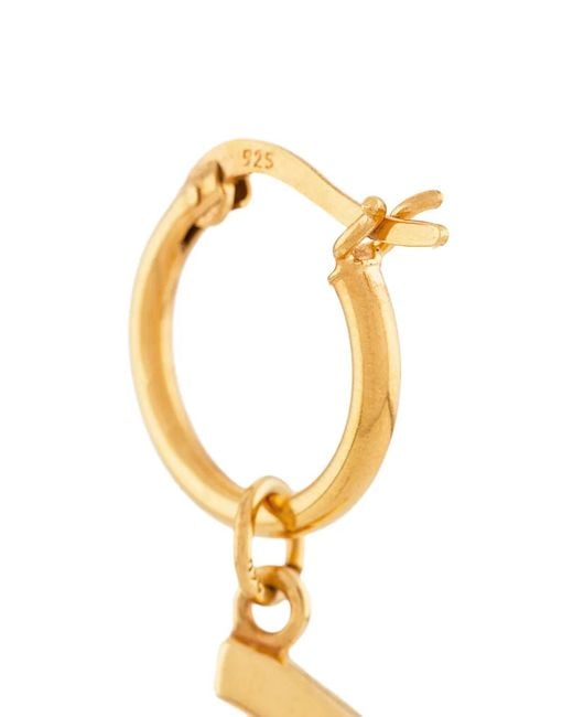 True Rocks Metallic Horseshoe Earring