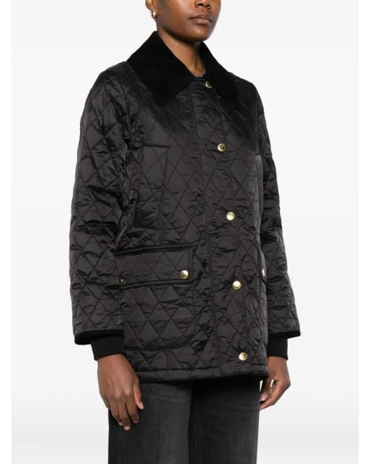 Barbour Black Corinne Quilted Jacket