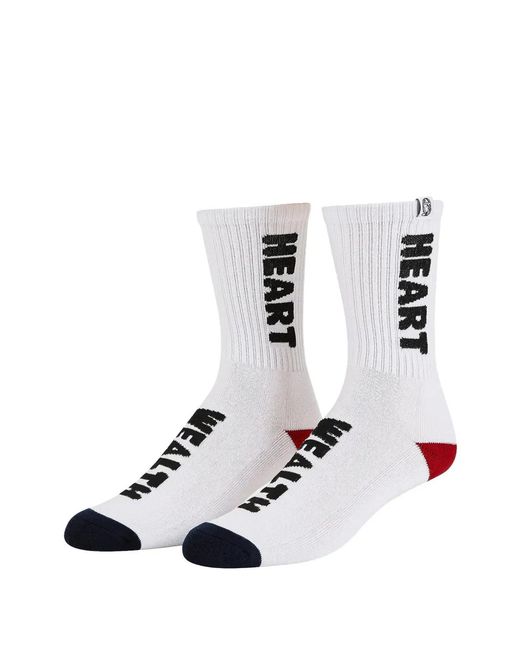 BBCICECREAM White Socked Socks for men