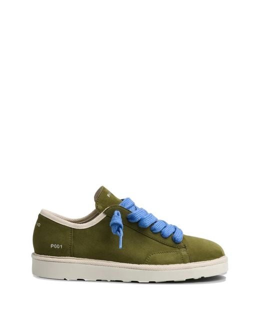 Pànchic Green P001 Lace-Up Sneakers for men