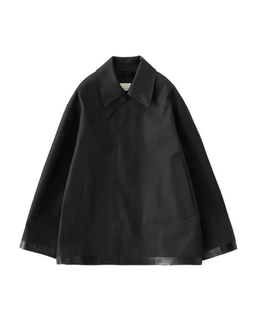 Studio Nicholson Black X Teviot Buttoned Coat