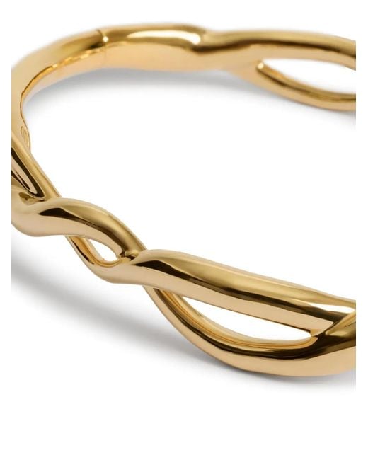 Monica Vinader Metallic Ochre Bangle
