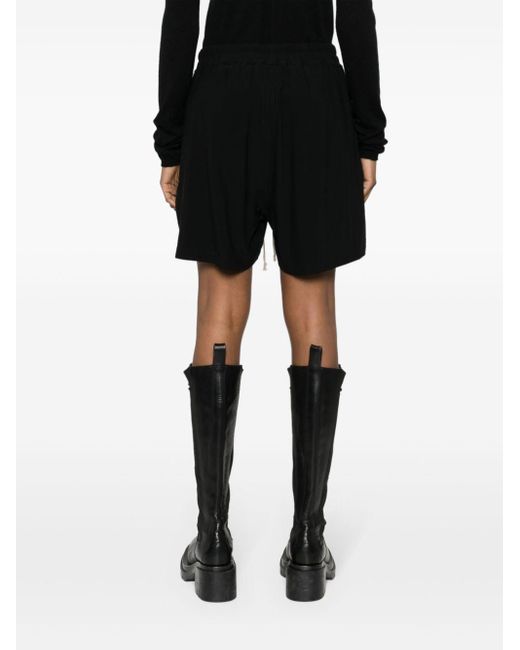 Shorts con coulisse di Rick Owens in Black
