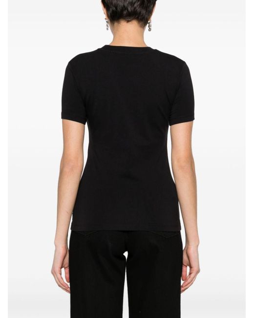Just Cavalli Black T-shirts And Polos