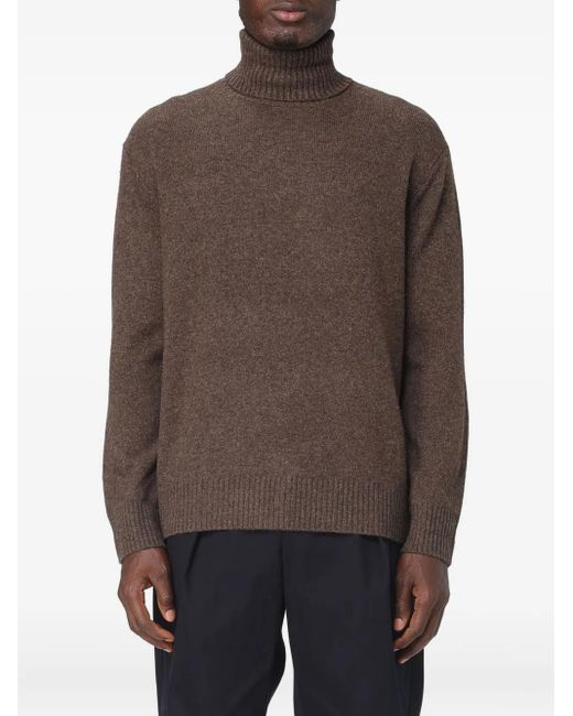Pull À Col Roulé A.P.C. pour homme en coloris Brown