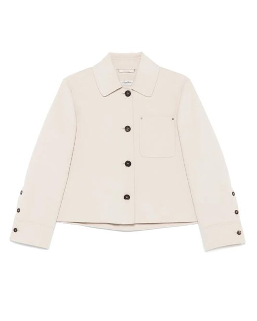 Max Mara Natural Wolf Jacke