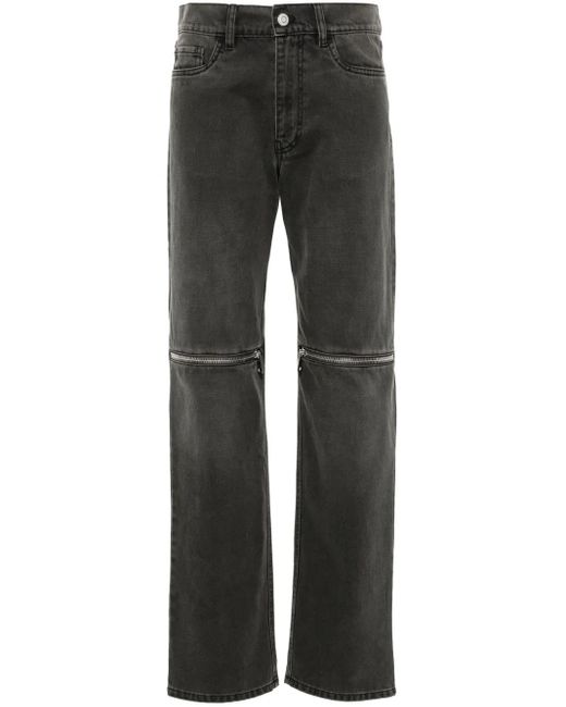 Coperni Gray Knee-Zip Jeans