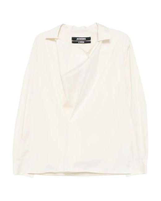 Jacquemus White Pittore Shirt for men