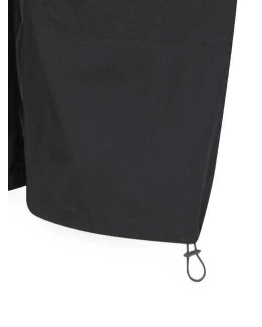 Amomento Black Pocket-Detail Work Trousers for men