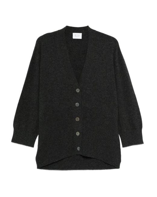 Be You Black Geknöpfter Lady59 Cardigan