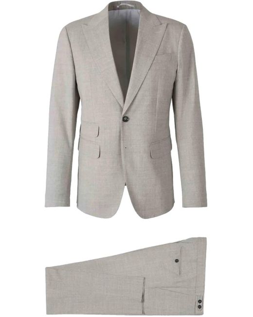 メンズ DSquared² シングルスーツ Gray