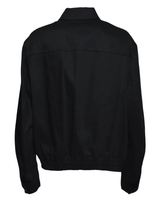 Marni Black Buttoned Denim Jacket for men