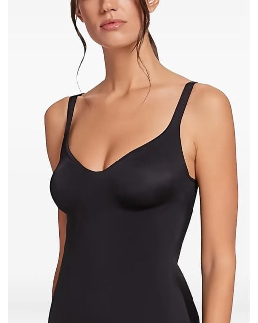 Wolford Black V-Neck Bodysuit