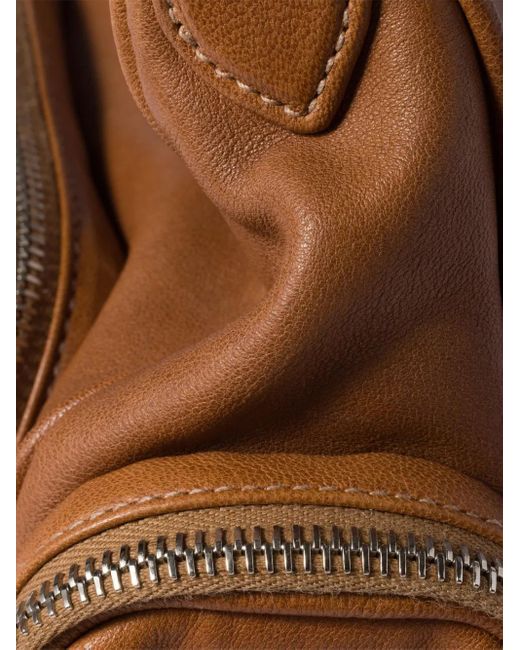 Sac Porté Épaule Pocket Miu Miu en coloris Brown
