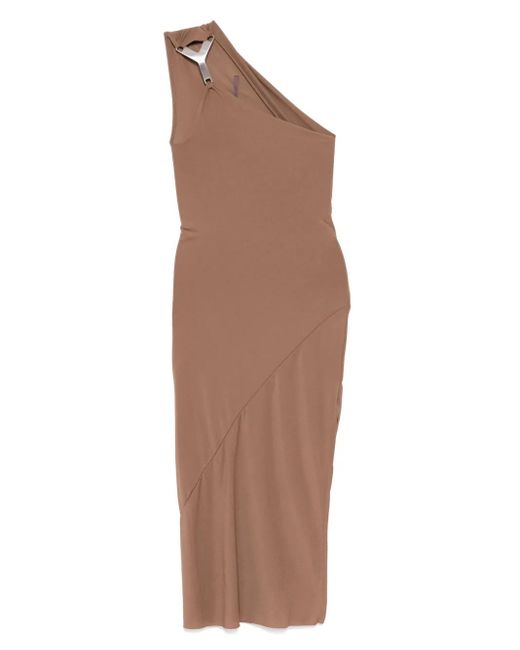 Rick Owens Brown Hydra Dress
