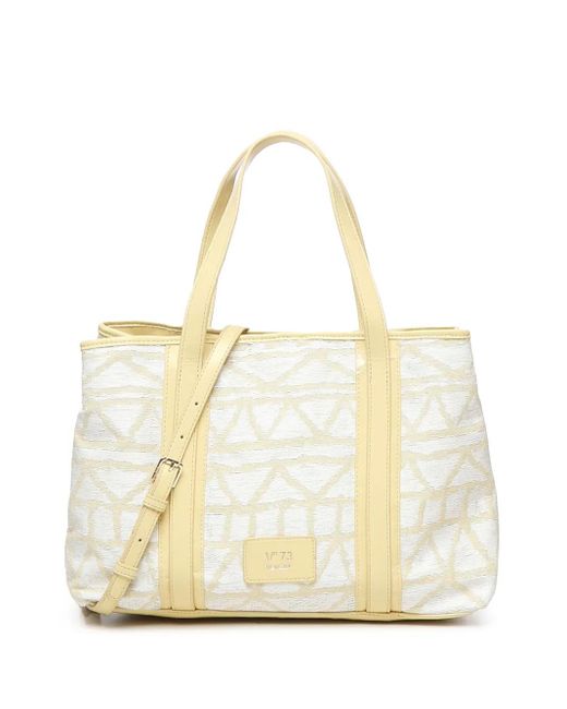 Bolso Shopper Beth V73 de color Natural