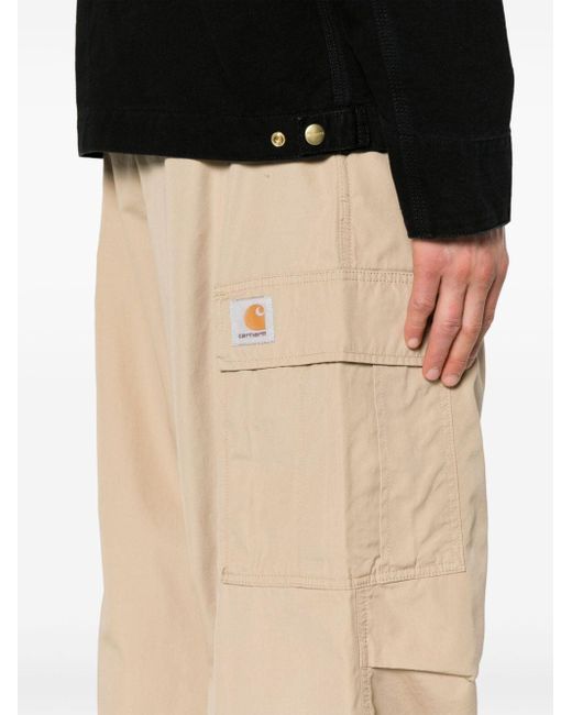 Carhartt Natural Cole Cotton Cargo Trousers for men