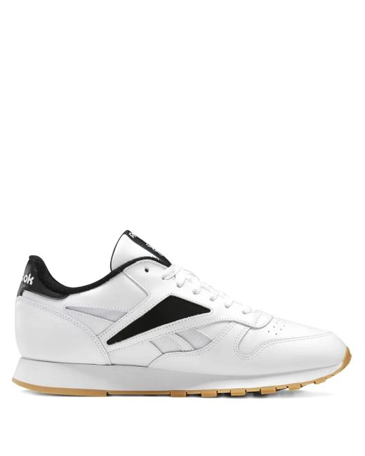 Reebok White Classic Sneakers aus Leder