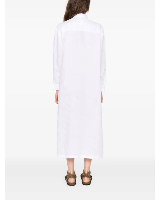 Max Mara Megaton Dress White