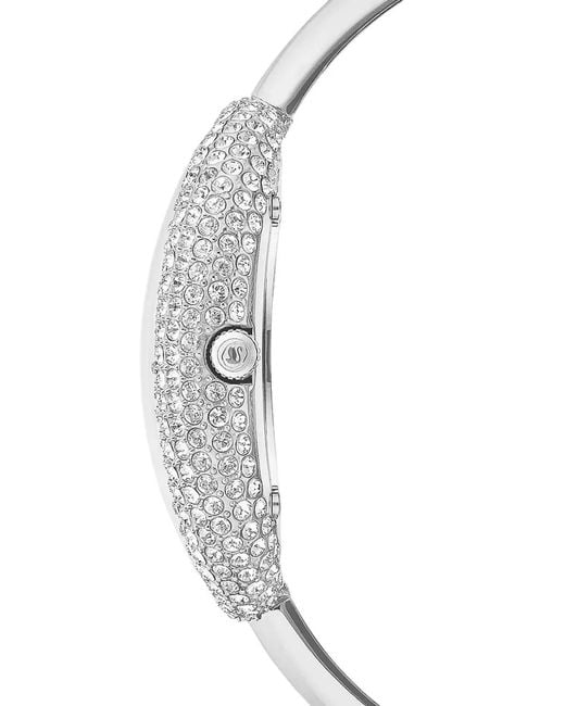 Swarovski White Imber Crystalline 35Mm Bangle Watch
