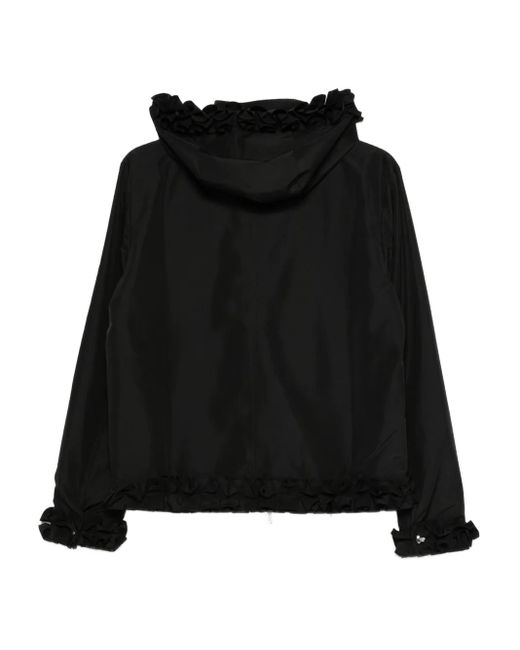 Coperni Black Pleated Ribbon Jacket for men
