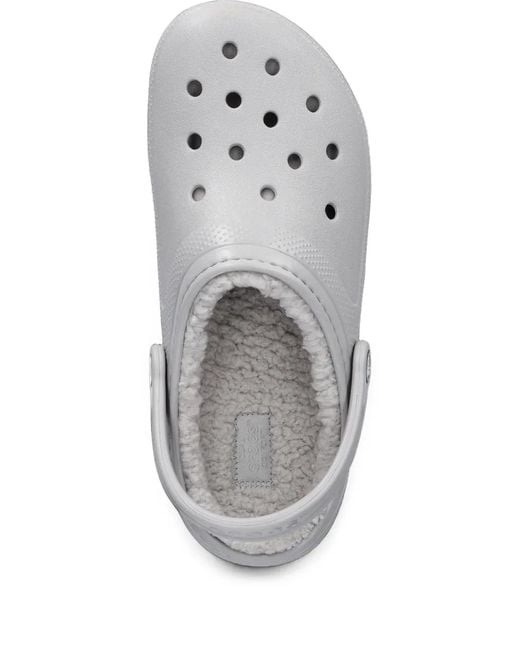 CROCSTM White Perforierte Clogs