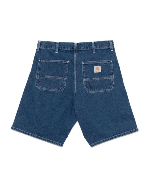 Carhartt Blue Simple Shorts for men