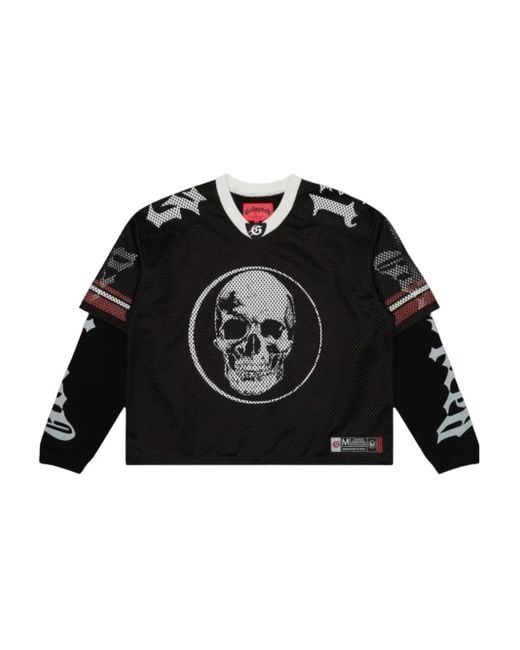 Godspeed Black Layered Mesh Jersey for men