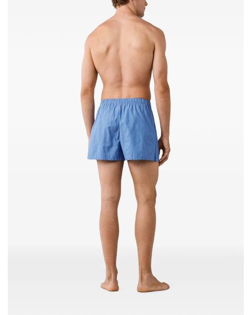 Hackett Blue Lot De Deux Boxers À Rayures for men