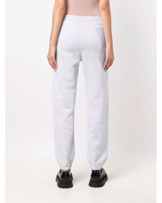 MSGM Joggingbroek Met Logodetail in het White