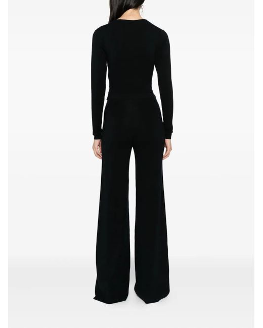 Tom Ford Black Wool Jumpsuit