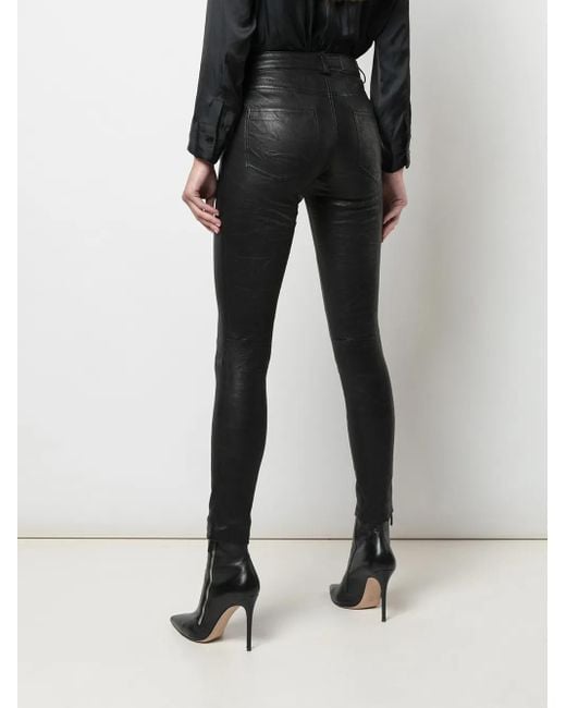 Zadig & Voltaire Black Phlame Skinny Trousers