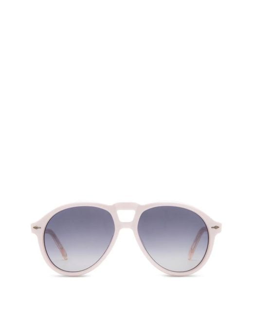Jacques Marie Mage Multicolor Valkyrie Pilot-Frame Sunglasses