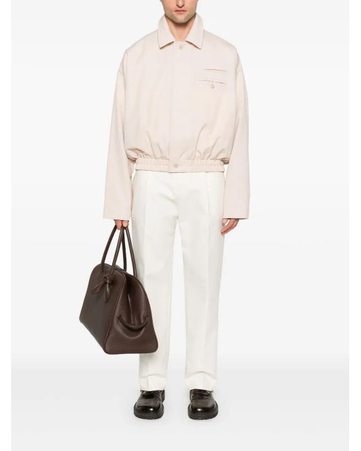 Jacquemus White The Melao Jacket for men