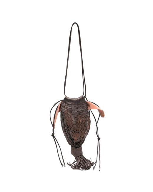 【LEMAIRE】メッシュ ショルダーバッグ Medium LEMAIRE MEDIUM CROISSANT BAG[UMA4-0001LL095]｜URBAN RESEARCH