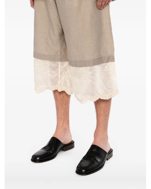 Our Legacy Natural Frill Shorts for men
