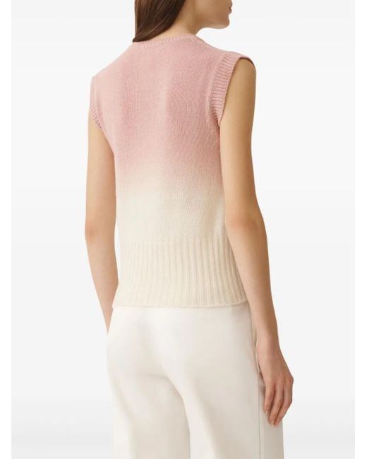 Fabiana Filippi グラデーション トップ Pink