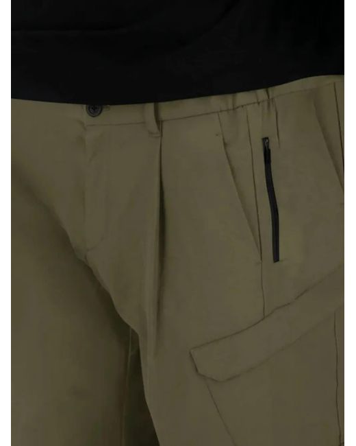 Pantalon À Design Plissé Herno en coloris Green