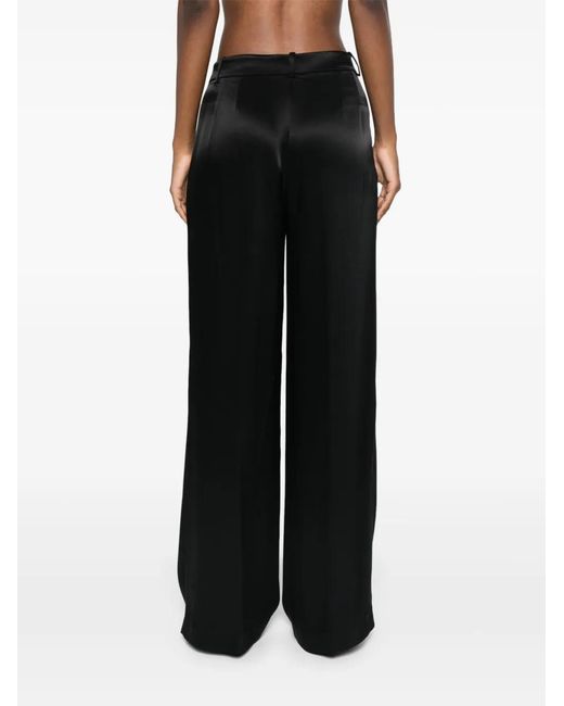 Pinko Black Wide Laon Pants