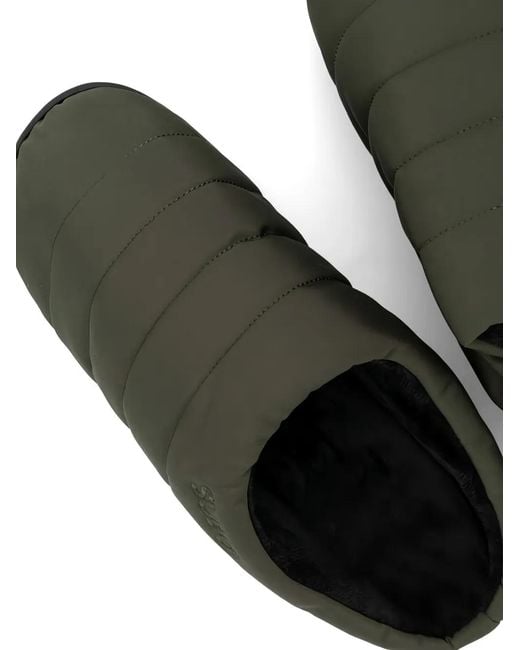 SUBU Green Quilted Slippers