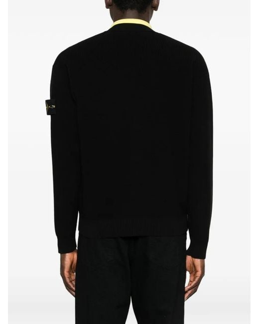 Stone Island Black Sweaters for men