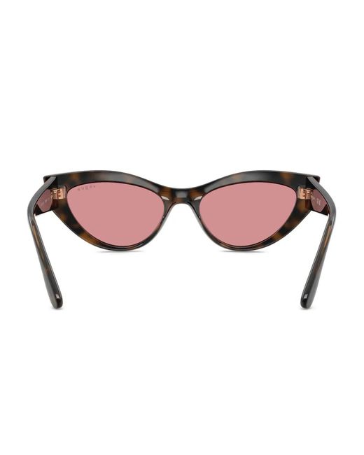 Vogue Eyewear Pink Cat-Eye Sunglasses